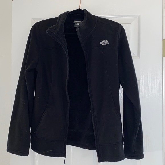 North face SUPER SOFT zip up (like new)